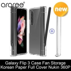 Cover Samsung Z Fold 3 Nukin 360P Case Araree - Crystal Clear